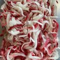 maruico's cooksnap of when they made 赤かぶと大根のなます.