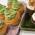 くろくま☆'s cooksnap of when they made 簡単！クリスマスツリーのカップケーキ★☆.