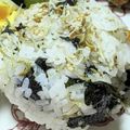 ゆけり３兄弟's cooksnap of when they made ちりめんじゃこ・韓国海苔・ごまのおにぎり.