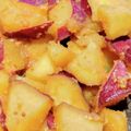 かめのたろう's cooksnap of when they made さつま芋おかず炒め♪簡単食欲がない時に.