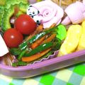 美々☆彡's cooksnap of when they made お弁当に♪彩りピーマンと人参のキンピラ風.