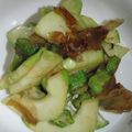 トムラウシ's cooksnap of when they made 瓜とオクラのお手軽漬け物.
