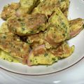 chocoraママ's cooksnap of when they made 簡単かまぼこのチーズピカタ♪.