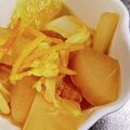 pyonpoco's cooksnap of when they made 作りおきにも♡あっさりゆず風味の大根煮♡.