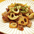 かなりんココりん's cooksnap of when they made 豚肉と蓮根のにんにく味噌炒め.