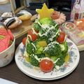 moro025's cooksnap of when they made 簡単♪ブロッコリーのクリスマスサラダ.