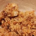 こきなりチャンネル父's cooksnap of when they made 鶏ミンチと里芋の炊き込みご飯.