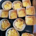 hrnsゴン's cooksnap of when they made 超簡単☆餃子の皮でエッグタルト☆.