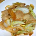クックJOEさん's cooksnap of when they made 白菜とねぎと豚バラ肉の炒め物.