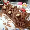 ひんべえ's cooksnap of when they made ロールケーキで！簡単ブッシュドノエル.