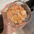 mame_chi's cooksnap of when they made 手作り鮭フレーク♪(鮭のあら使用).