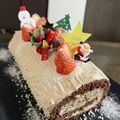 Y家食堂's cooksnap of when they made クリスマスケーキ★簡単ブッシュドノエル.