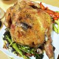 おやまめさん's cooksnap of when they made 低温で柔らかジューシー丸鶏ローストチキン.