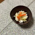 yesmama's cooksnap of when they made ☆☆大根と柚子の細切り甘酢漬け☆☆.