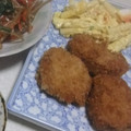 きらり流れ星's cooksnap of when they made 衣が簡単☆節約豚こまの一口カツ.
