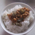 きらり流れ星's cooksnap of when they made 超簡単☆納豆ごはんときゅうり漬け.