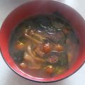 きらり流れ星's cooksnap of when they made なめことワカメのおみそ汁.
