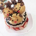 ﾘﾗｯｸﾏﾝ's cooksnap of when they made クリスマス★*トナカイカップケーキ*★.