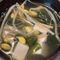 クック5E0FE9☆'s cooksnap of when they made モロヘイヤと卵のフワトロ～なスープ☆.