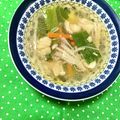 ふたごゆき's cooksnap of when they made からだポカポカ☆もち麦入り生姜スープ.
