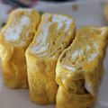 NAGANO久留米's cooksnap of when they made ごま油香る☆卵焼き.