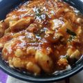 花時計咲いた's cooksnap of when they made 豆鼓を加えた、マーボー豆富♫.