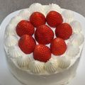 asacham's cooksnap of when they made クリスマスに☆苺のショートケーキ.