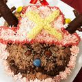 ritukomood's cooksnap of when they made 簡単♡チョッパーケーキ♡.