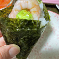 ももかば's cooksnap of when they made 手巻き寿司にぴったりな海苔の切り方♫.