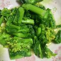んりおか's cooksnap of when they made 春の味☆菜の花のからし和え.