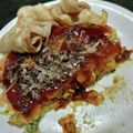 クック7GCJ6D☆'s cooksnap of when they made ふわふわ〜山芋入りお好み焼き.