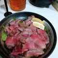 ドラゴンリリー's cooksnap of when they made ローストビーフ風♥牛のたたき.