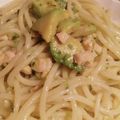 Nöööla♡'s cooksnap of when they made アボカドとスモークサーモンの和風パスタ.
