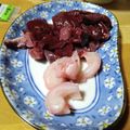 haruito's cooksnap of when they made マグロ心臓の刺身.