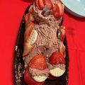 こぼこ's cooksnap of when they made 100円スイスロールでブッシュドノエル.