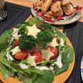 すーざん2015's cooksnap of when they made シーチキンポテサラのクリスマスツリー.