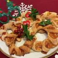 クックXO9590☆'s cooksnap of when they made 簡単　ベーコンエピで☆クリスマスリース☆.