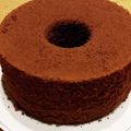 ことわかハムりん's cooksnap of when they made チョコレートシフォンケーキ(21cm).