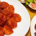 meyuyu's cooksnap of when they made 冷凍むき海老で簡単エビチリ.