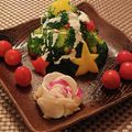 White☆Lily's cooksnap of when they made 簡単♪ブロッコリーのクリスマスサラダ.