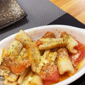 クックWW100Y☆'s cooksnap of when they made ちくわとトマトのバター炒め.