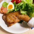 あら！'s cooksnap of when they made 簡単、フライパンでクリスマスチキン.