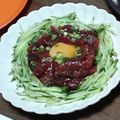hi☆keママ's cooksnap of when they made まぐろのユッケ.