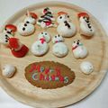 ミーがむわ's cooksnap of when they made クリスマスに♡雪だるまメレンゲクッキー.