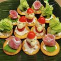 マルちゃんハニー's cooksnap of when they made クリスマスに☆彡３種のクリチカナッペ.