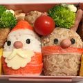 ゆりかいず's cooksnap of when they made クリスマス♡キャラ弁＊サンタ＆トナカイ.
