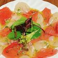 hiromioryo's cooksnap of when they made 簡単に！オシャレな鯛のカルパッチョ。.