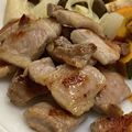 ねみねみ's cooksnap of when they made 塩豚333＊塩豚のグリル・みぞれのっけ.