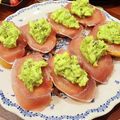 みよ♡'s cooksnap of when they made アボカドディップと生ハムのオープンサンド.