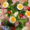 ぽかりんママ's cooksnap of when they made X'mas☆子供も喜ぶ簡単リースサラダ.